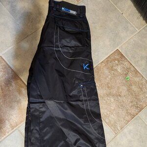 90's Vintage Kikwear technologies rave wide leg pants Size 32
